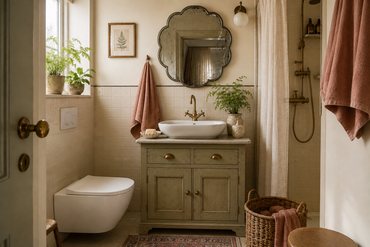 Vintage-Badezimmer gestalten: Kleine Details mit großer Wirkung