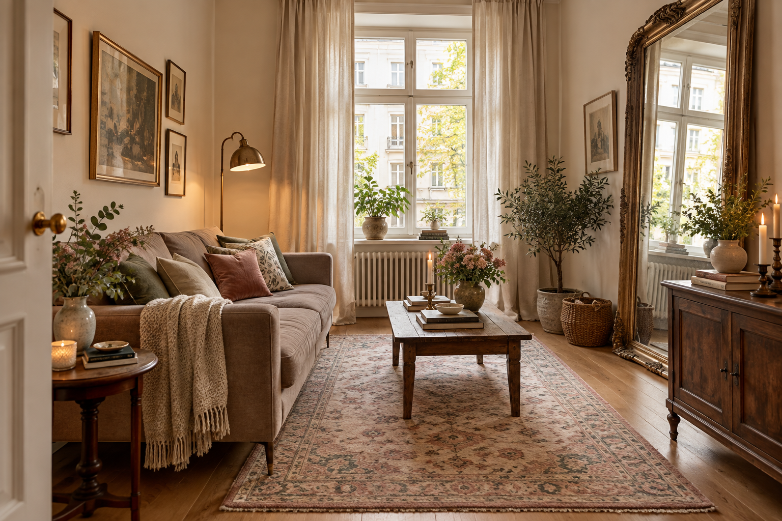 Kleine Räume größer wirken lassen: 9 Ideen mit Farbe, Licht und Proportionen